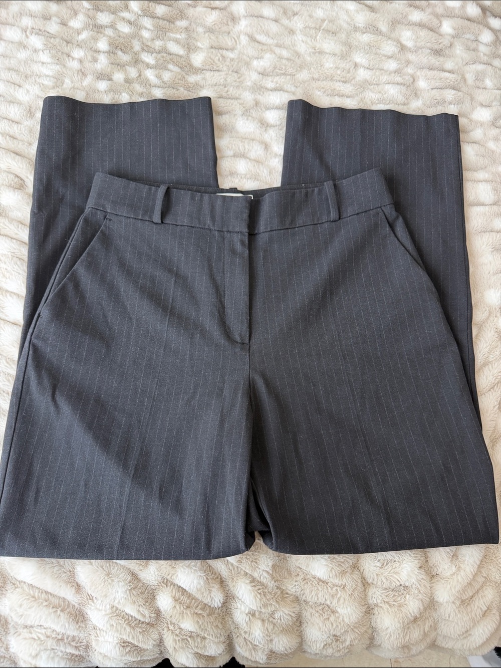 H&M pinstripe pants